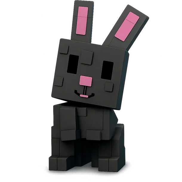 Black Bunny uncommon, Grow a Garden